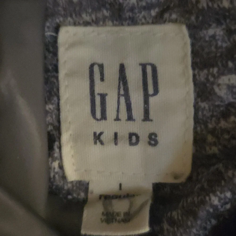 Gap Kids Puffer Parka Hooded Jacket Coat Heather Gray L